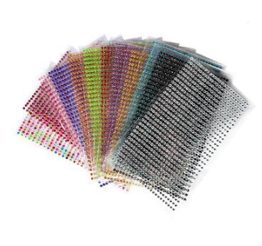 Wholesale Self-Adhesive Rhinestone Stickers 