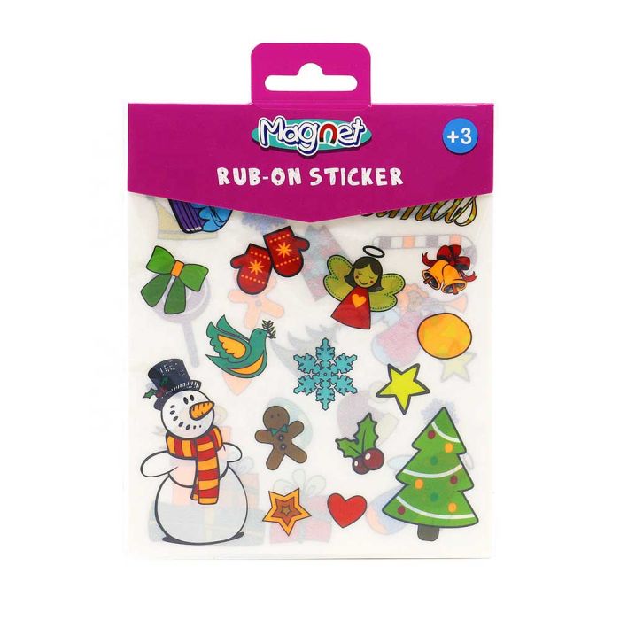 Christmas Rub-on Transfers  Rub-on Transfer Stickers Wholesale  Online Shop  Zigpac